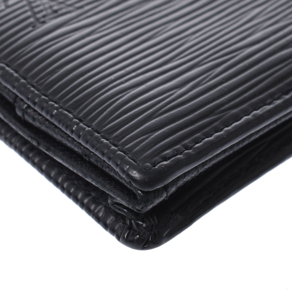 ルイヴィトンポルトモネ ボワット 14127 ノワール メンズ エピレザー