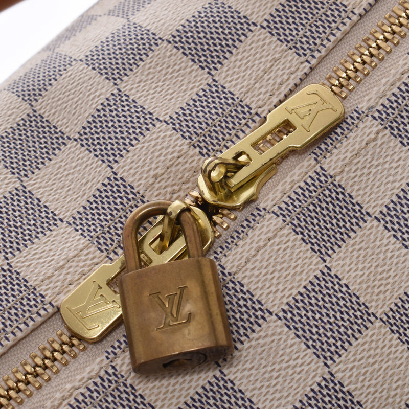 ルイヴィトンアズール キーポル50 14137 白 ユニセックス ダミエ