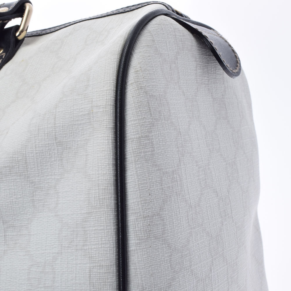 グッチGGスプリーム 白 ユニセックス GGスプリームキャンバス ボストン