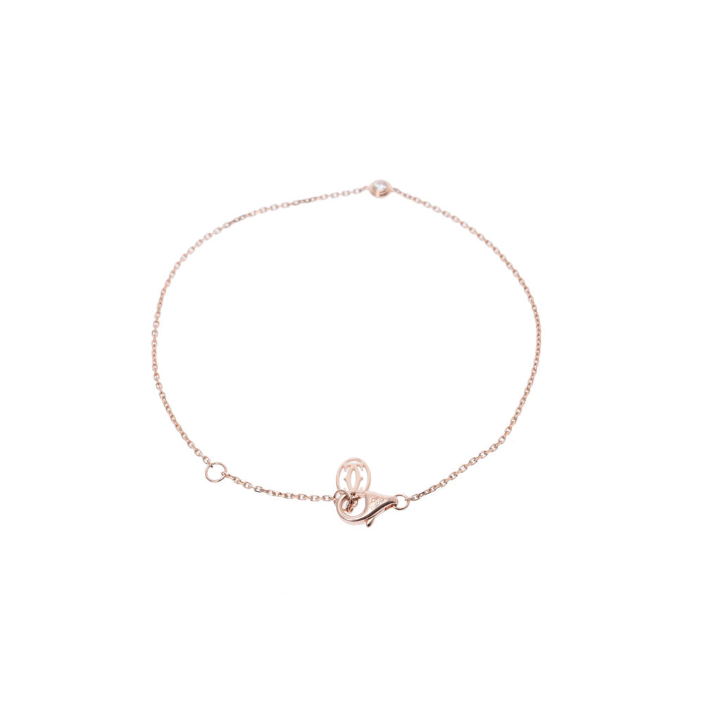 カルティエダムール 1P ダイヤ レディース K18ピンクゴールド