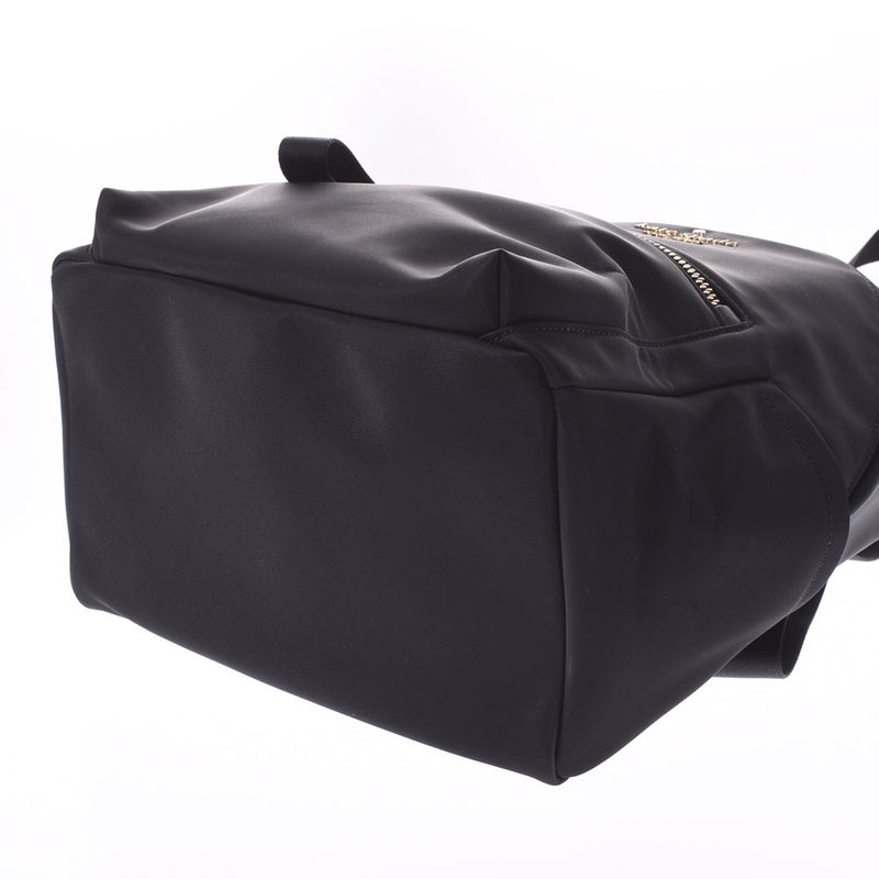 ケイトスペードアウトレット 黒 ゴールド金具 レディース リュック