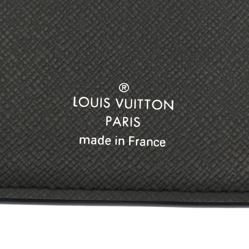 ルイヴィトンポルトフォイユ ブラザ 14136 ノワール メンズ タイガ 長