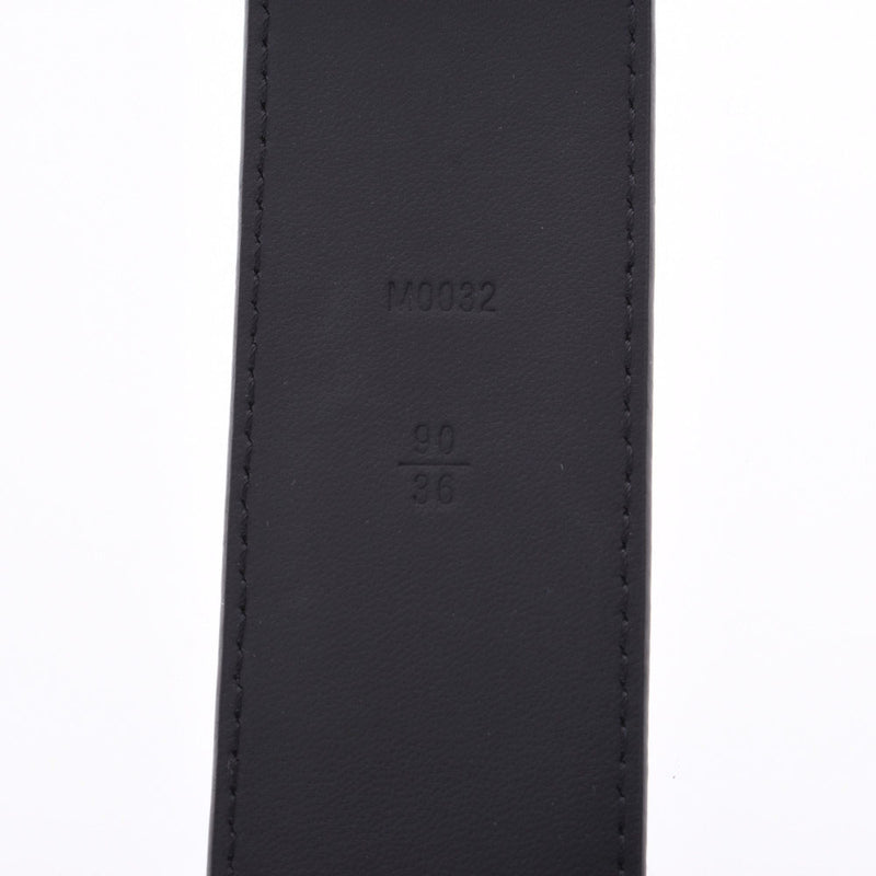 ルイヴィトンサンチュール LVイニシャル ピラミッド 90cm 14145 黒