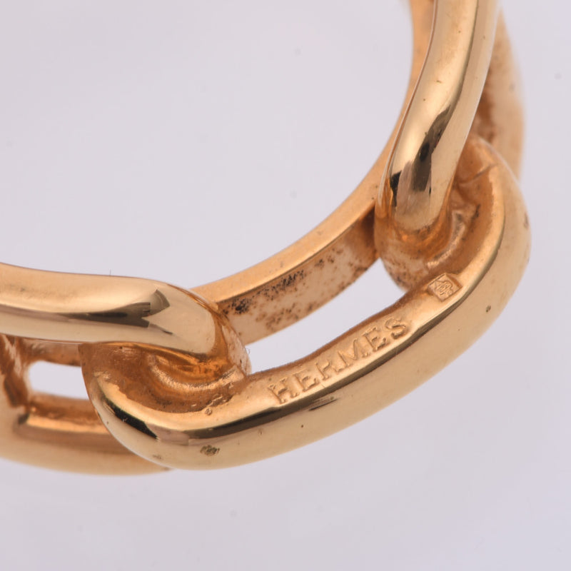 エルメスシェーヌダンクル ゴールド金具 ユニセックス スカーフリング