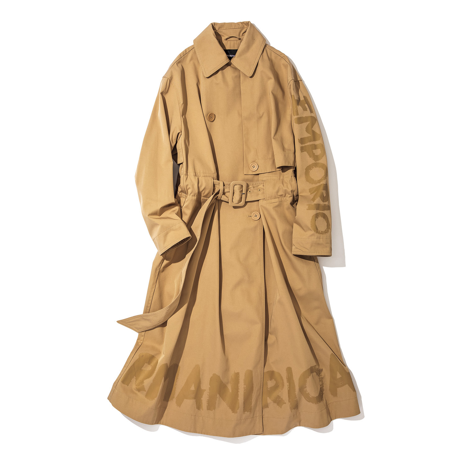 ヘビロテアウターの大本命が登場！エンポリオ アルマーニのトレンチ