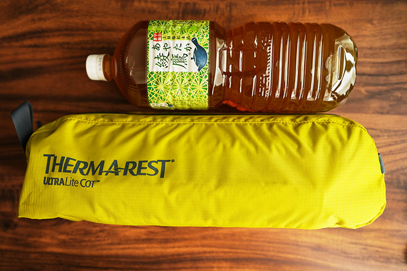 サーマレスト ウルトラライトコット レビュー】ソロキャンプ用コットは