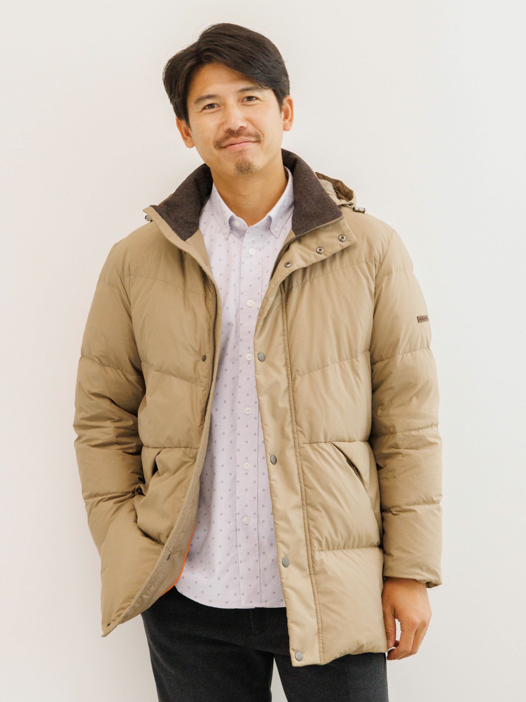 撥水／軽量】軽量フード付きダウンコート | INSPIRE ONLINE SHOP