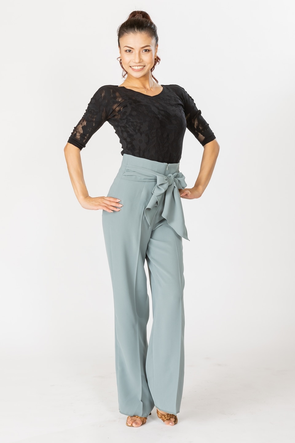 レディースダンスパンツ KRPA86 | 社交ダンス タカダンス レッスン