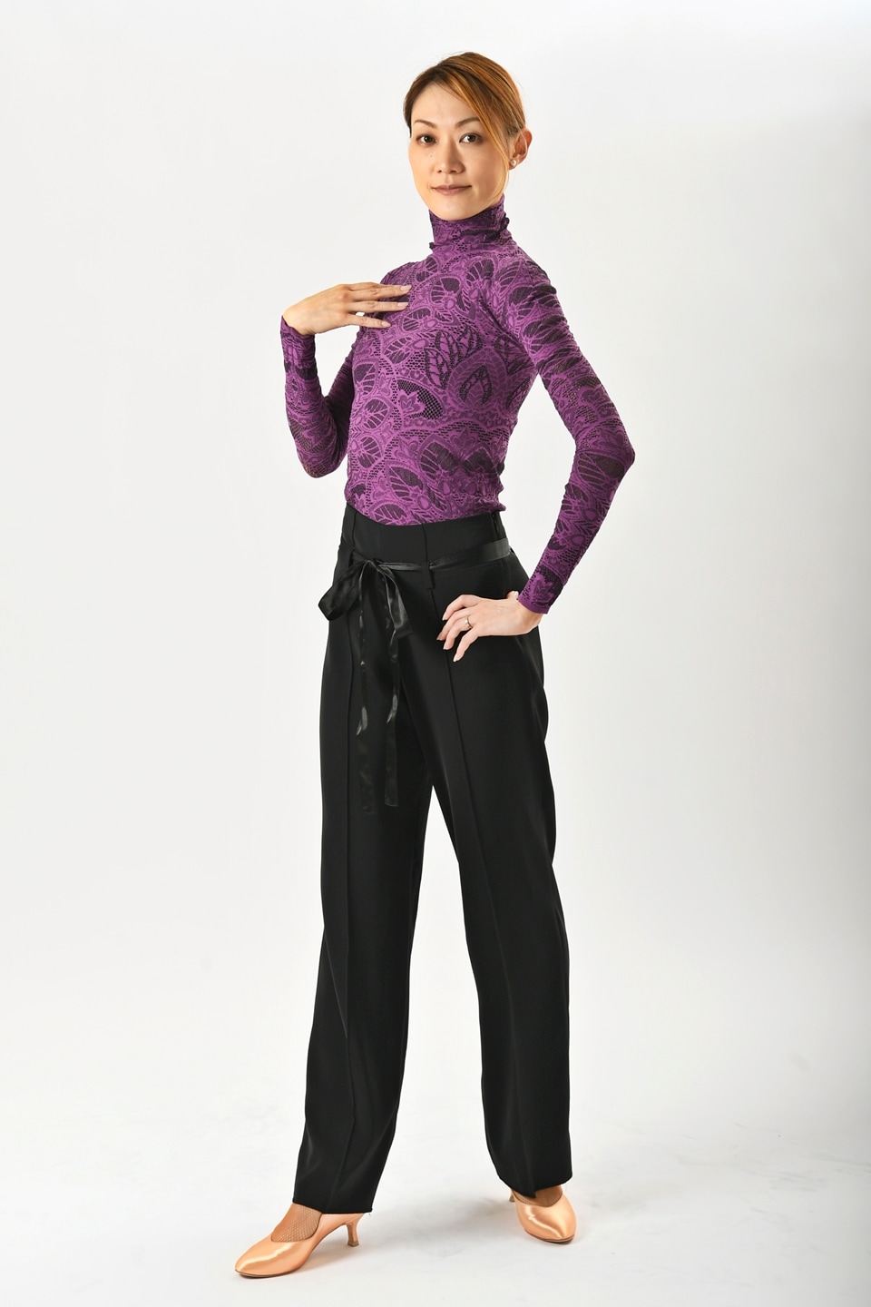 レディースダンスパンツ KRPA82 | 社交ダンス タカダンス レッスン