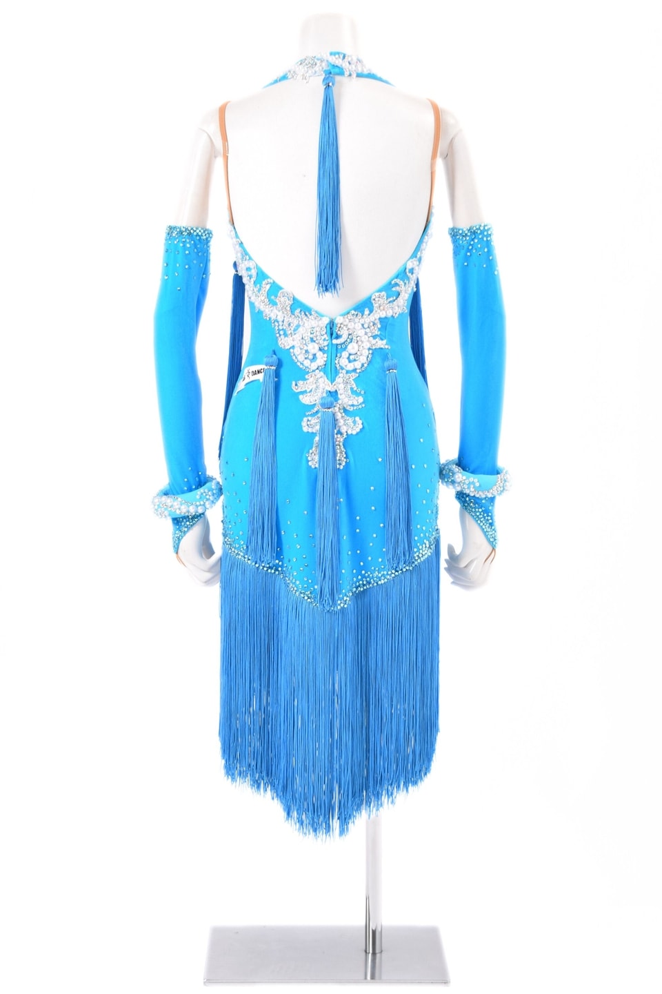 ラテンドレス WL0167D ターコイズ M 社交ダンス タカダンス | LADIES