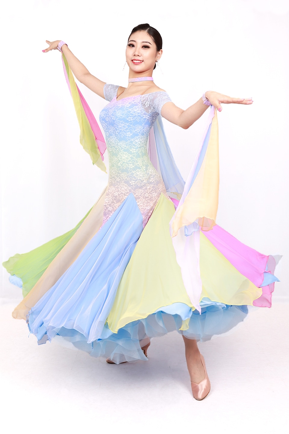 タカダンス スタンダードドレス 3S-00179 ｜社交ダンス スタンダード