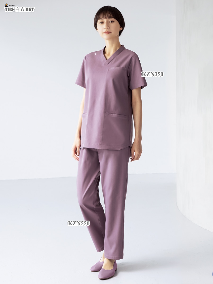 男女兼用テーパードスラックス[KAZEN製品] KZN550｜THS-白衣通販・販売