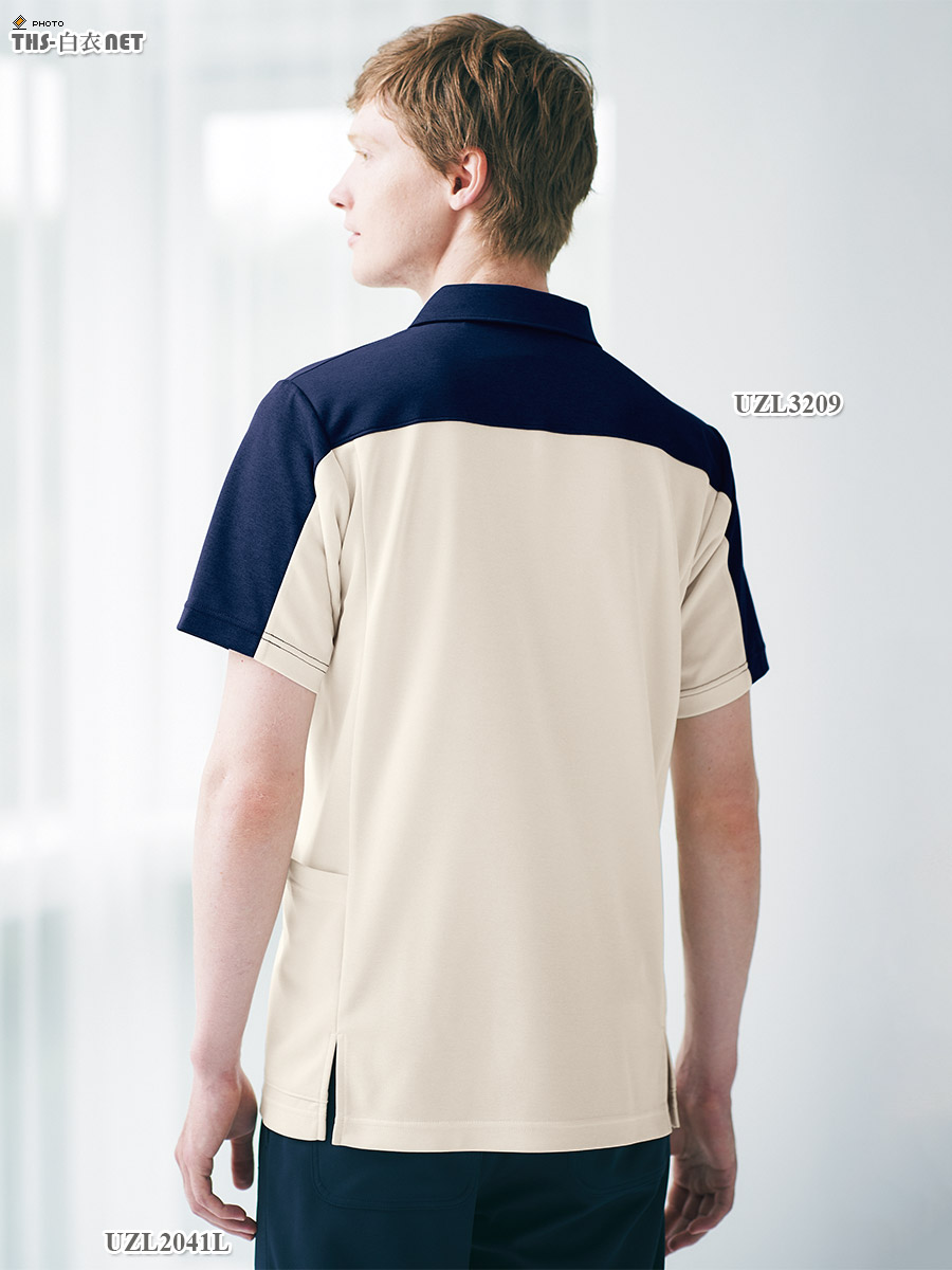 ルコックスポルティフユニセックスニットシャツ半袖[明石S.U.C.製品