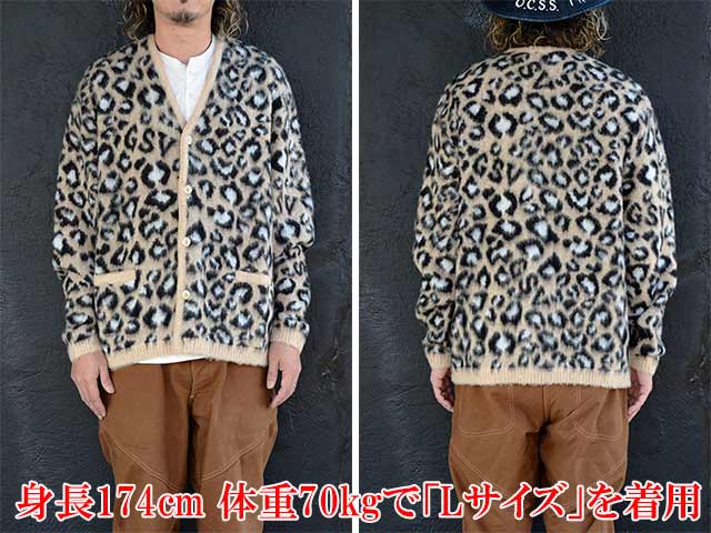 GANGSTERVILLE/ギャングスタービル】2024AW「Rise Above Cardigan