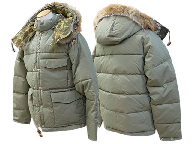 FREE WHEELERS/フリーホイーラーズ】2023FW「Down Jacket”SAQUATCH