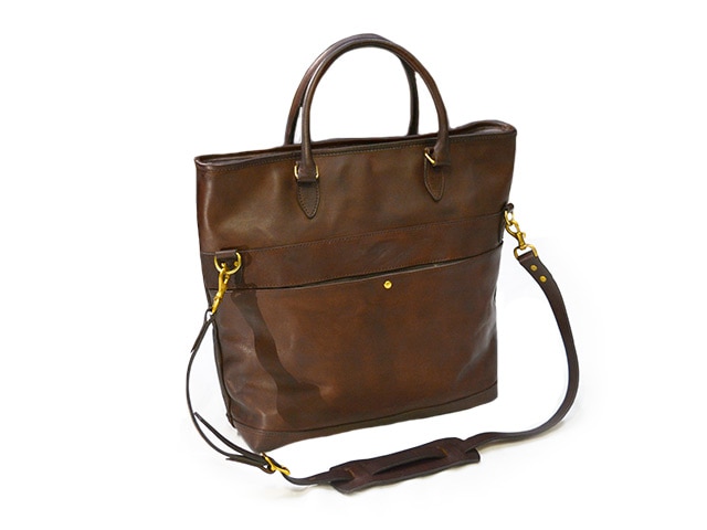 全2色【vasco/ヴァスコ】「Leather Nelson 2Way Bag/レザーネルソン2