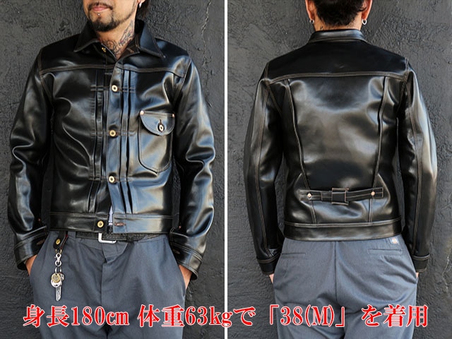 FINE CREEK LEATHERS/ファインクリークレザーズ】「Leather Jacket