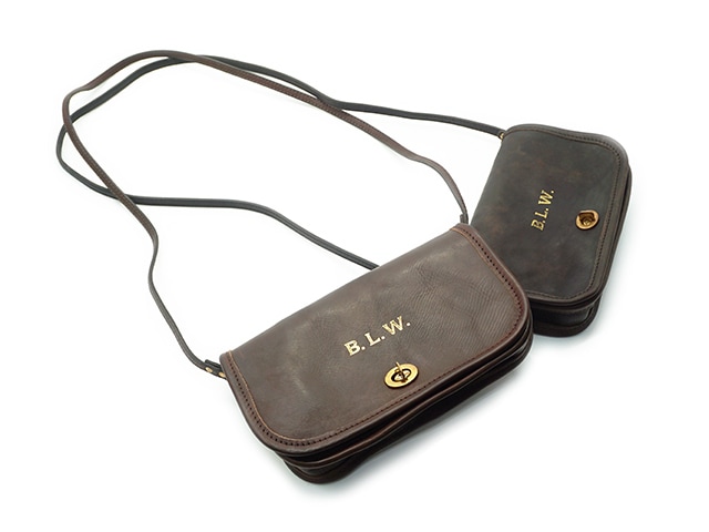 全2色【vasco/ヴァスコ】「Leather Carry Shoulder Bag/レザーキャリー