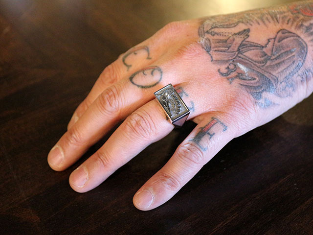 WEIRDO JEWELRY/ウィアードジュエリー】「SEXY Plaque Ring/セクシー