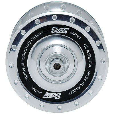 スズエ クラシックハイフランジハブ フロント | ロードバイクパーツ