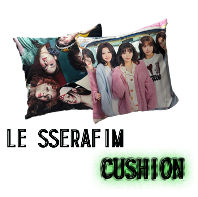 LE SSERAFIM (ルセラフィム) グッズ クッション CUSHION | GOODS