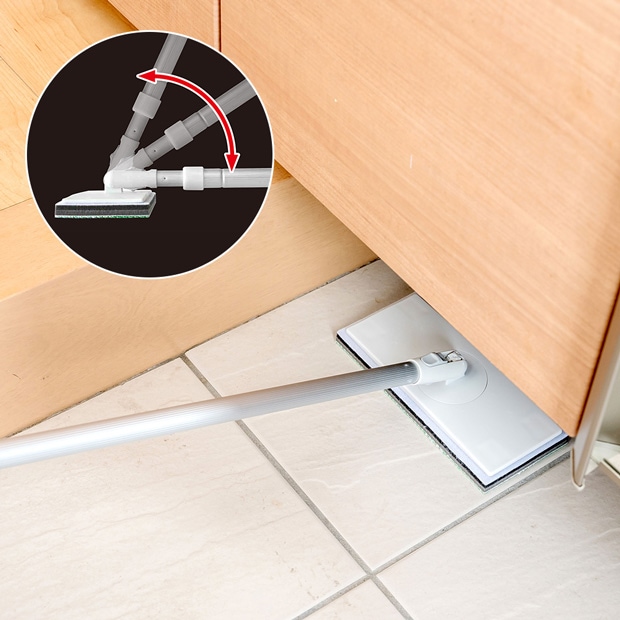 送料無料】【グレーのスペア2枚付】AZ298玄関タイルブラシスポンジF