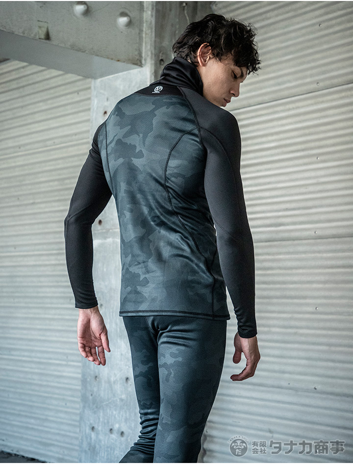 イーブンリバー 防寒インナーシャツ タートルネック アンダーシャツ 冬