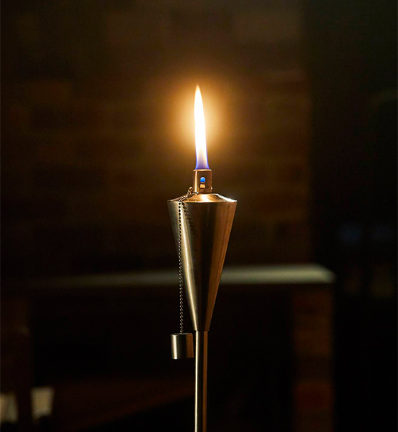 ガーデントーチ ポータブル 【a+デザイン】 ｜オイルトーチ