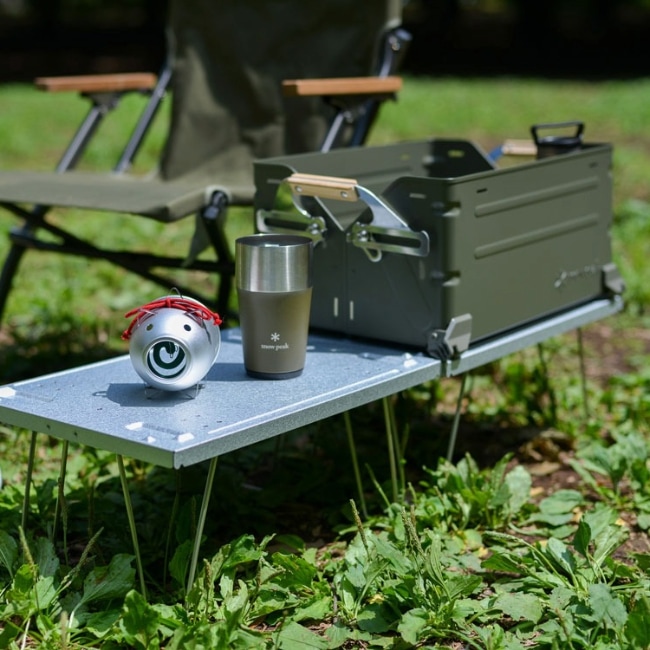 スノーピーク snow peak シェルフコンテナ リッドラック 25 | ガレージ