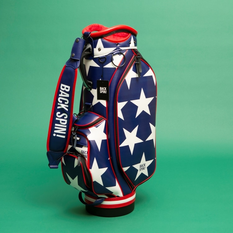 BACK SPIN!】バックスピン キャディバッグ （スター）