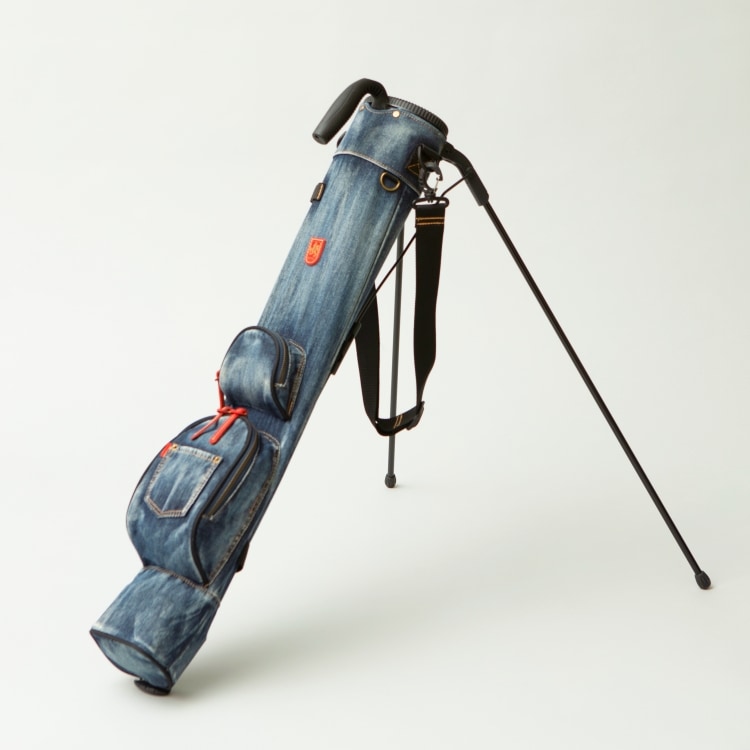 ウォッシュド加工ver.】デニム セルフスタンドバッグ Lahella golf
