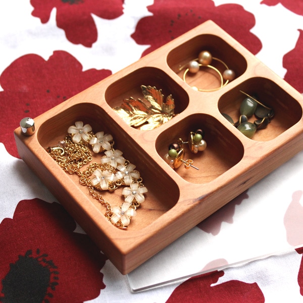 コンパートメント】「Jewelry Case コンパートメントタイプ」木の