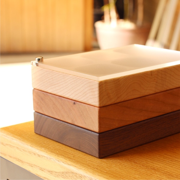 フリー】「Jewelry Case フリータイプ」木の美しいジュエリーボックス