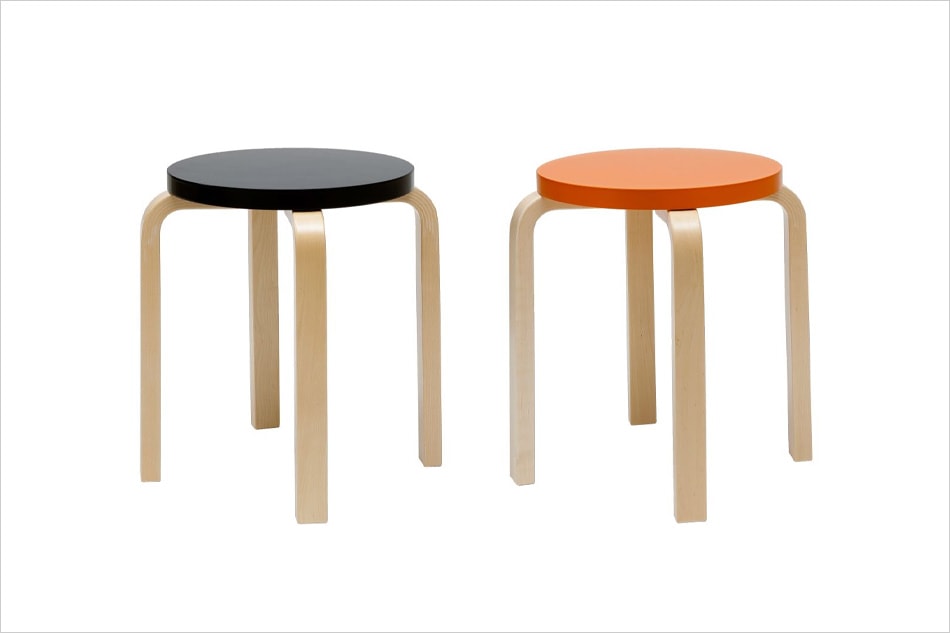 STOOL E60 COLOR（スツール E60 カラー）/ Artek（アルテック） /Alvar