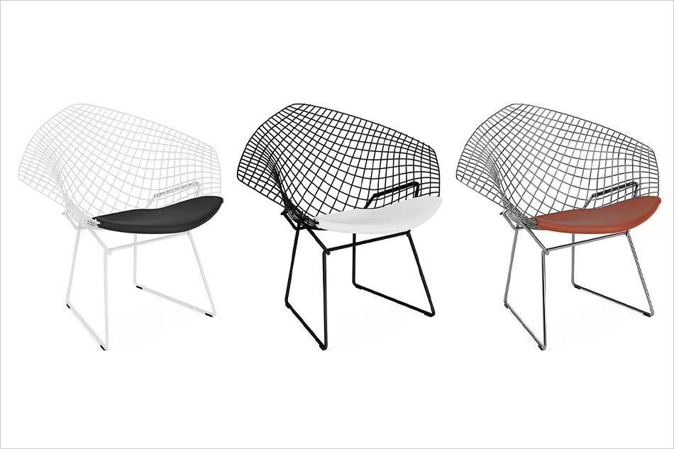 Bertoia Diamond Armchair（ベルトイア ダイヤモンド アームチェア