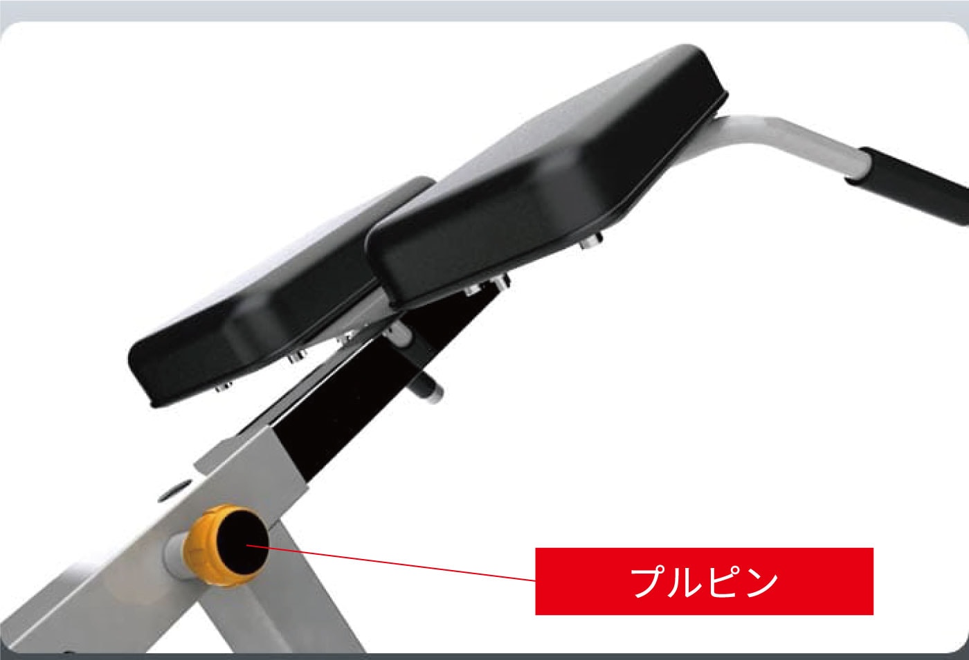 G1-FW162（バックエクステンションベンチ）〈G1シリーズ〉｜業務用