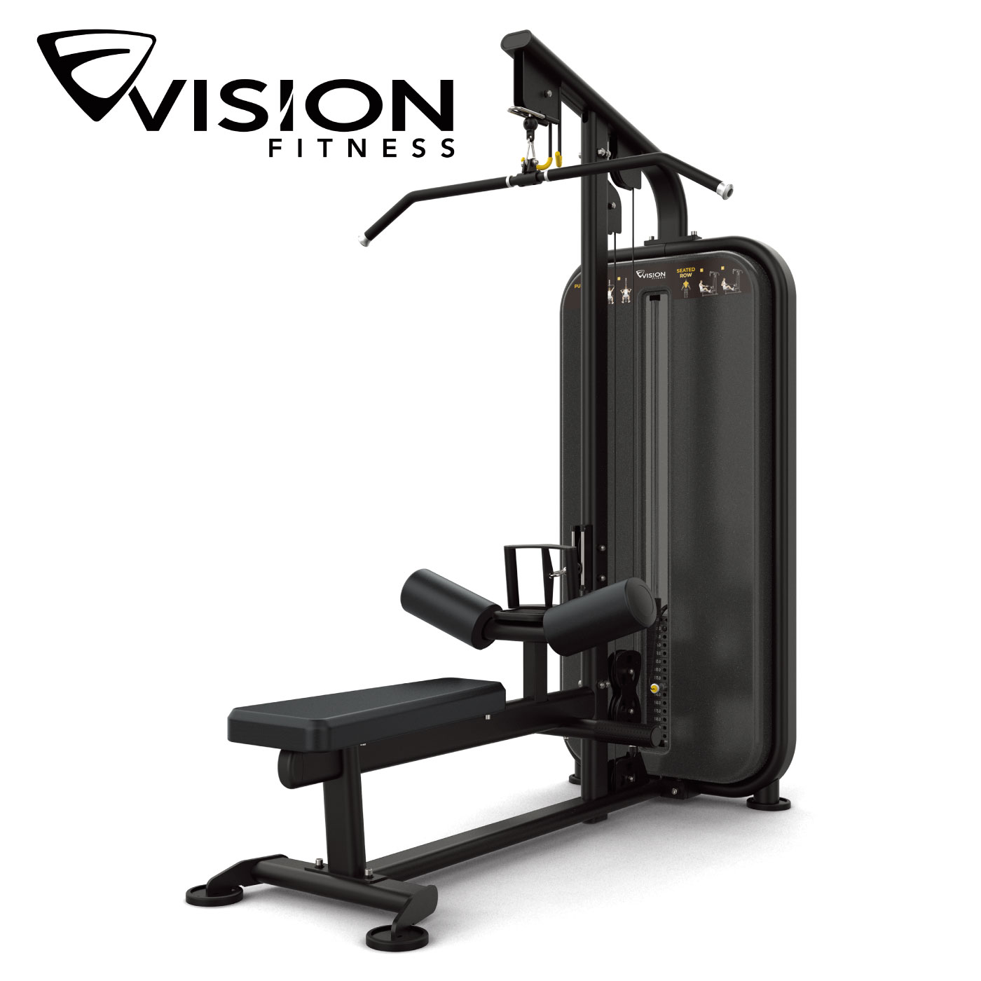 VST600-S331（ラットプルダウン／シーテッドロー）｜業務用ウエイト