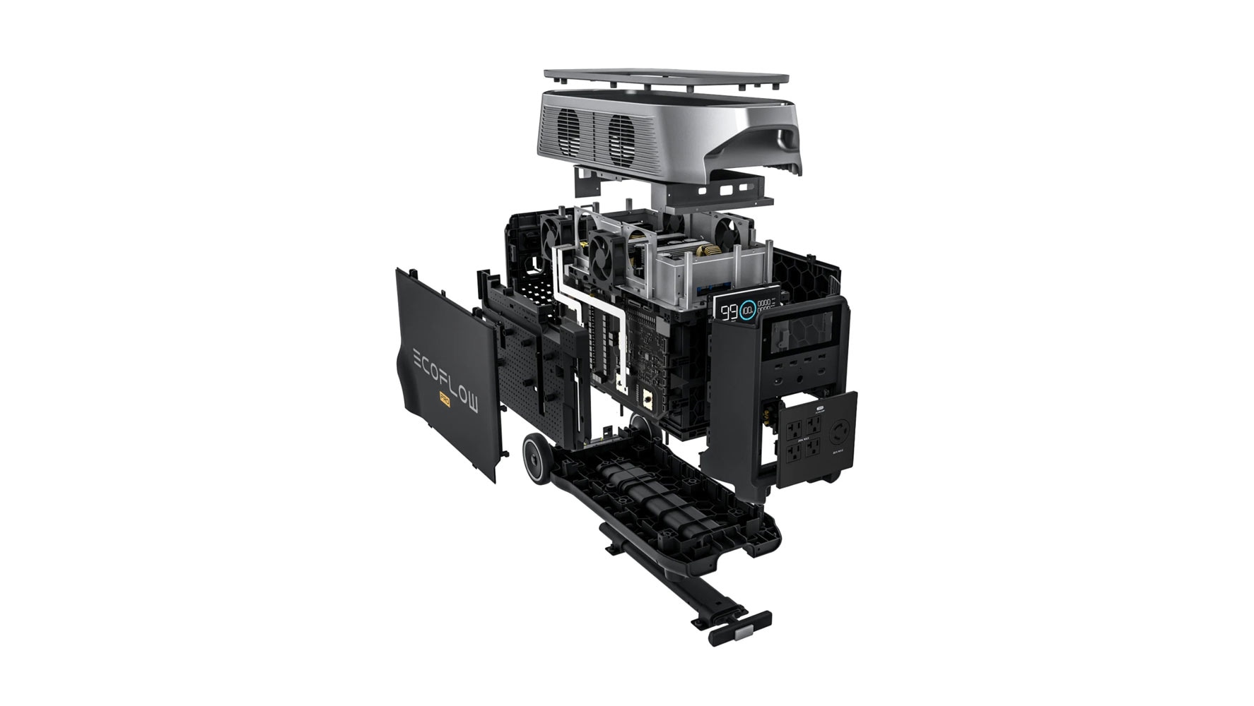 EcoFlow ポータブル電源 DELTA Pro UG 大容量 3600Wh 長寿命 リン酸鉄