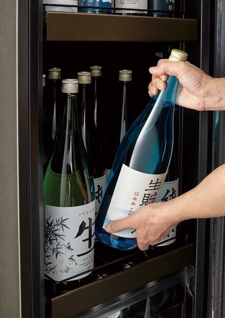 AQUA アクア CSR-15N（K） [日本酒セラー（153L・右開き）クリスタル