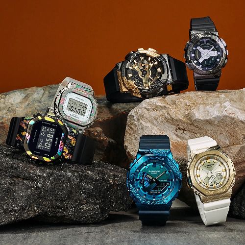 CASIO G-SHOCK GM-S5640GEM-7JR ユニセックス ミッドサイズ 40th