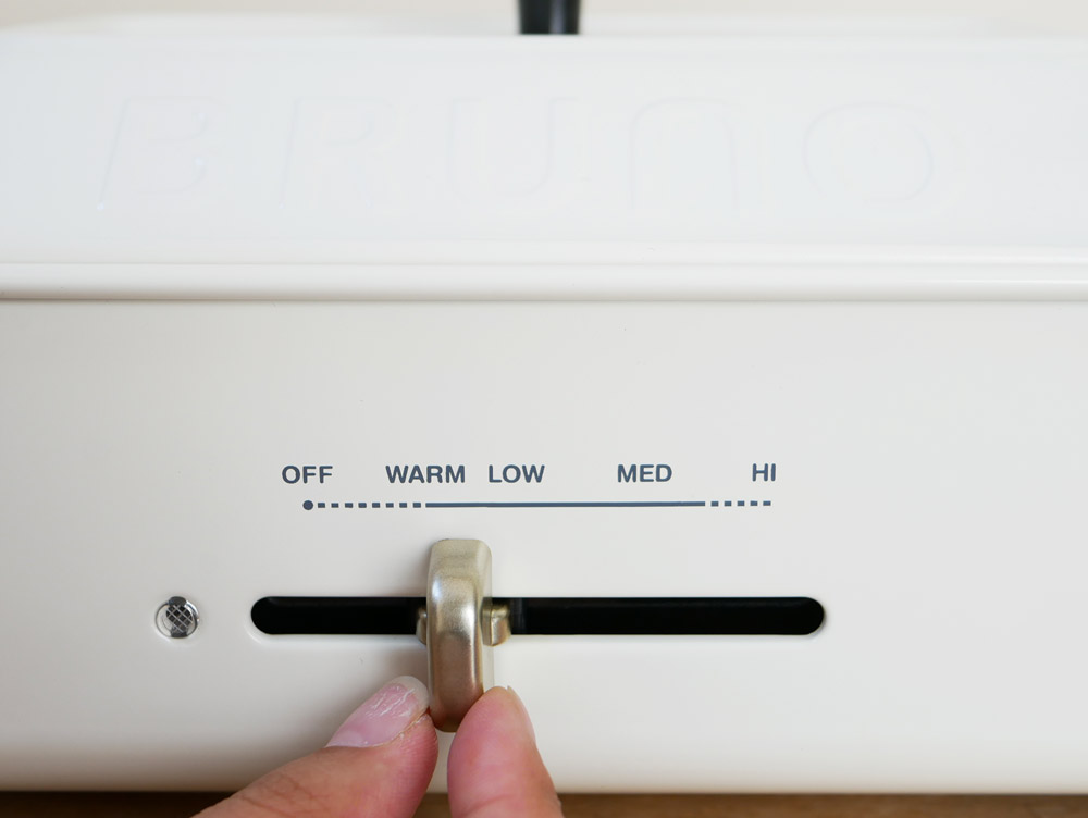 BRUNO】 コンパクト ホットプレート ホワイト｜キッチン用品,キッチン