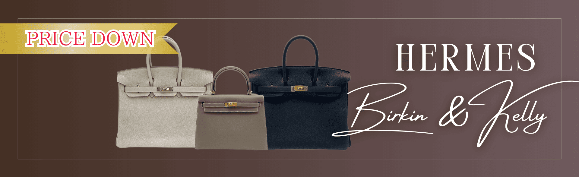 エルメス ロデオチャーム ゴールドスタッツ PM ノワール K刻印