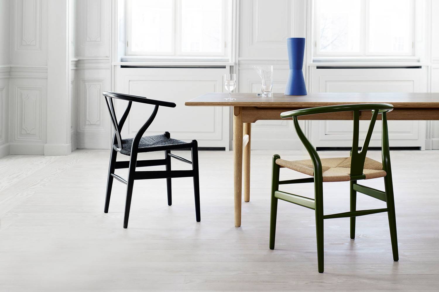 CH24 Yチェア CHSカラー塗装 ブラックペーパーコードの通販 | 家具