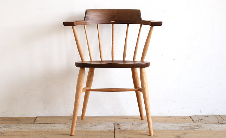 コムバック ダイニングチェア ハイバック オーク オイル塗装/ウレタン