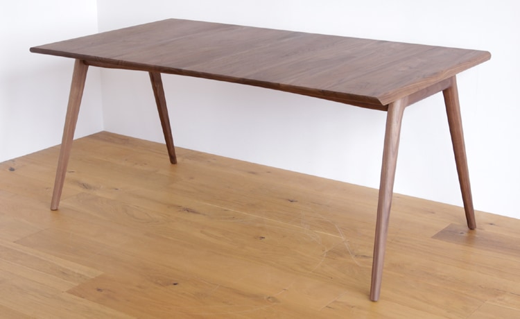 ハープ ダイニングテーブル ウォールナット オーク ホワイトアッシュ