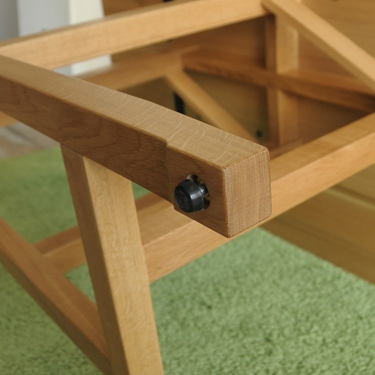 kitani(キタニ) ダイニングテーブル 低め ウォールナット/オーク無垢材