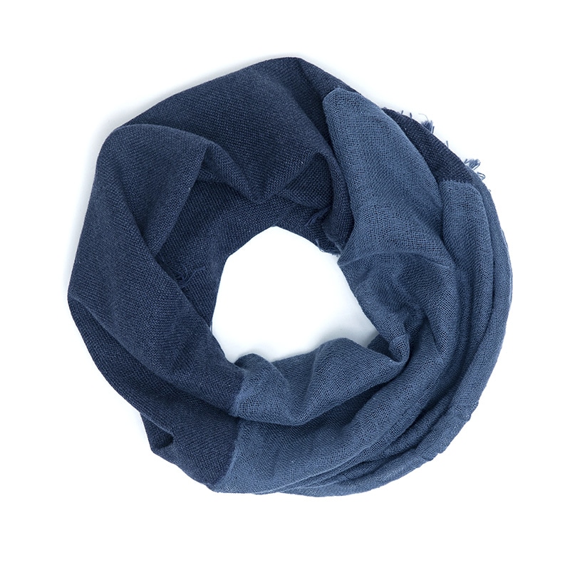 工房織座 [NECKABLE HOODED SNOOD パーカースヌード] 全5色 綿95%・麻5%