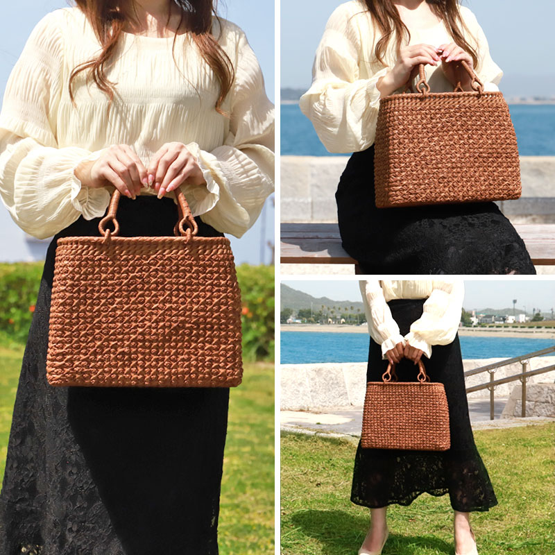 山葡萄 かごバッグ 1年保証付き 内布付き 山ぶどう やまぶどう 蔓 天然