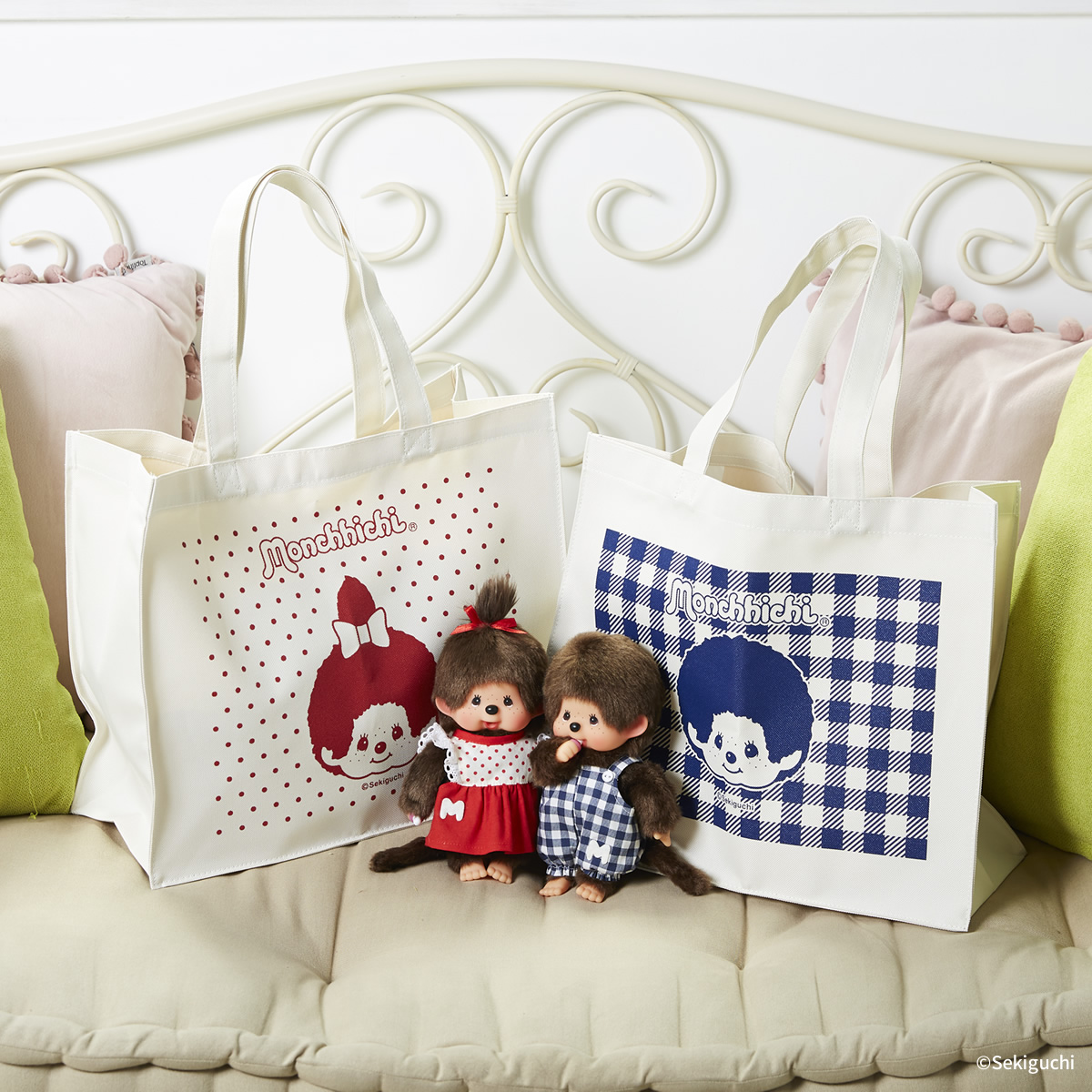 当店オリジナル商品】 サマーバッグ2023 モンチッチくん&モンチッチちゃん