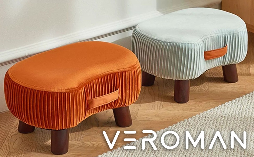 VeroMan スツール 椅子 足置き オットマン チェア モダン キュート